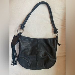 Ralph Lauren Black Leather Shoulder Bag